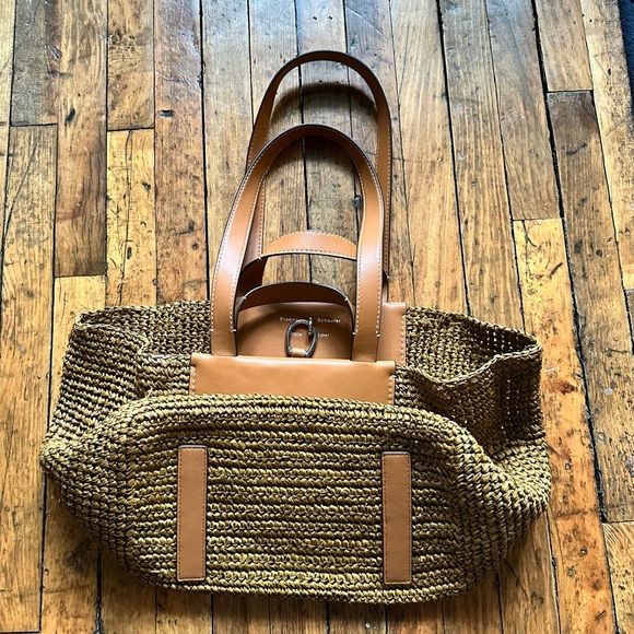 Proenza Schouler White Label Raffia Tote - Picture 8 of 16